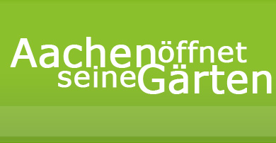 Aachen ffnet seine Grten - offene Gartentr am 9.Juni 2024